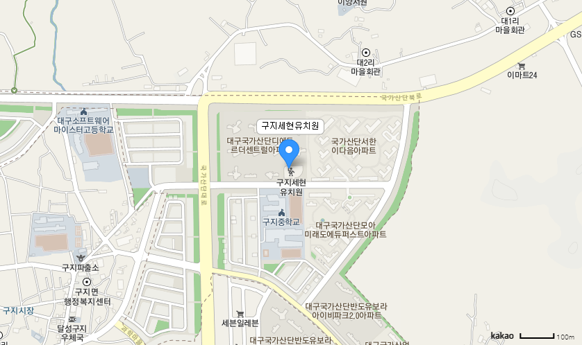 학교 찾아오시는 길 지도